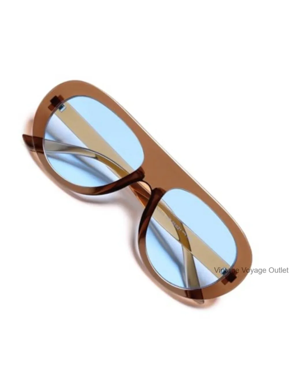 Oversized Retro Aviator Sunglasses for Women Men Chunky 70s Style